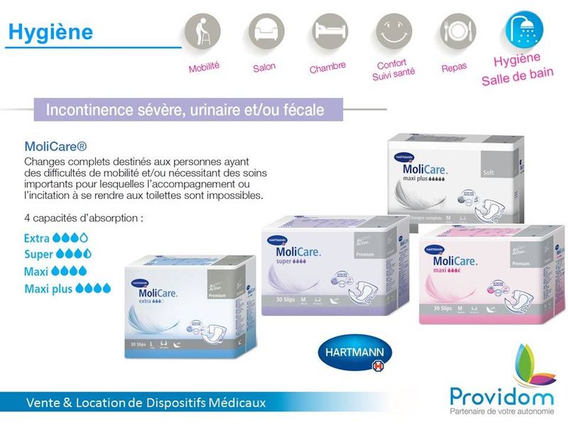 Acheter couche Molicare mobile à Marseille