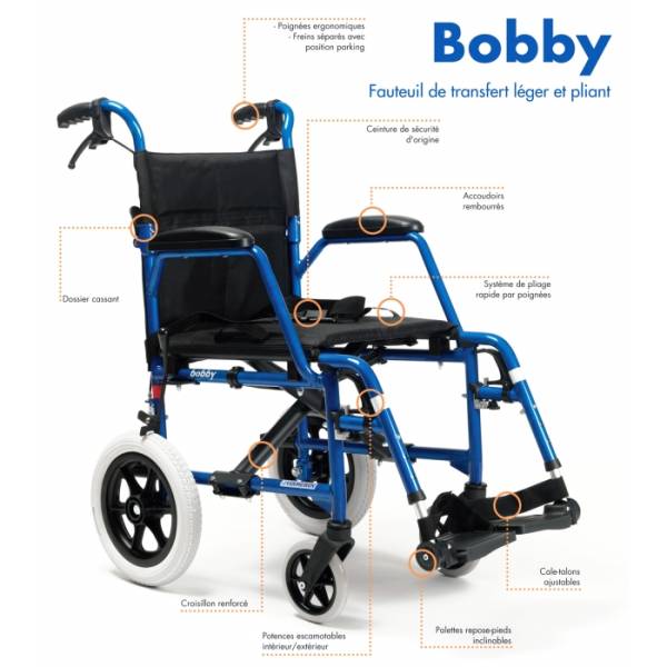 Fauteuil de transfert Bobby Marseille