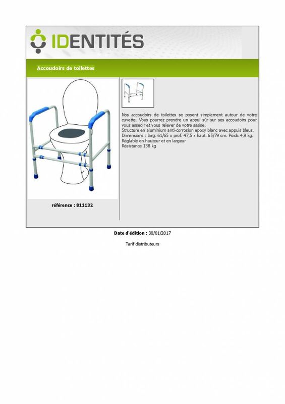 Accessoires pour les toilettes