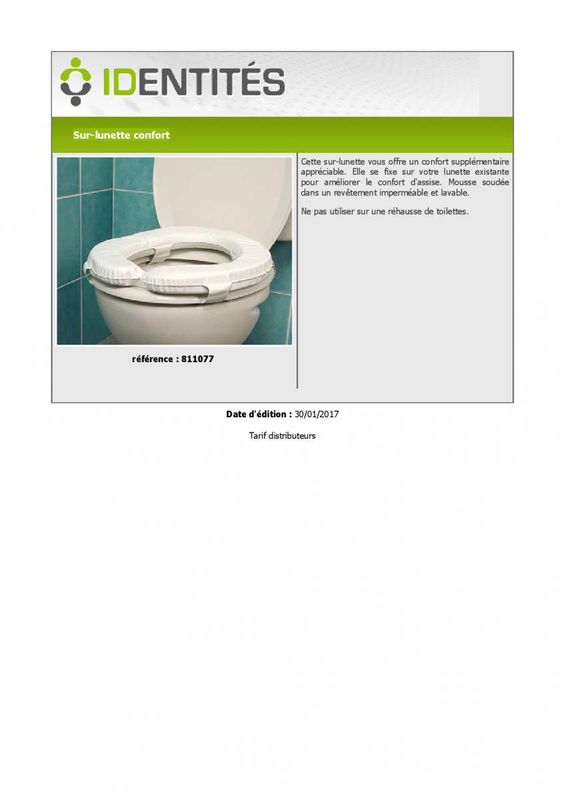 Accessoires pour les toilettes