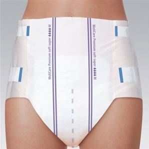 Slip absorbant pour adulte incontinent
